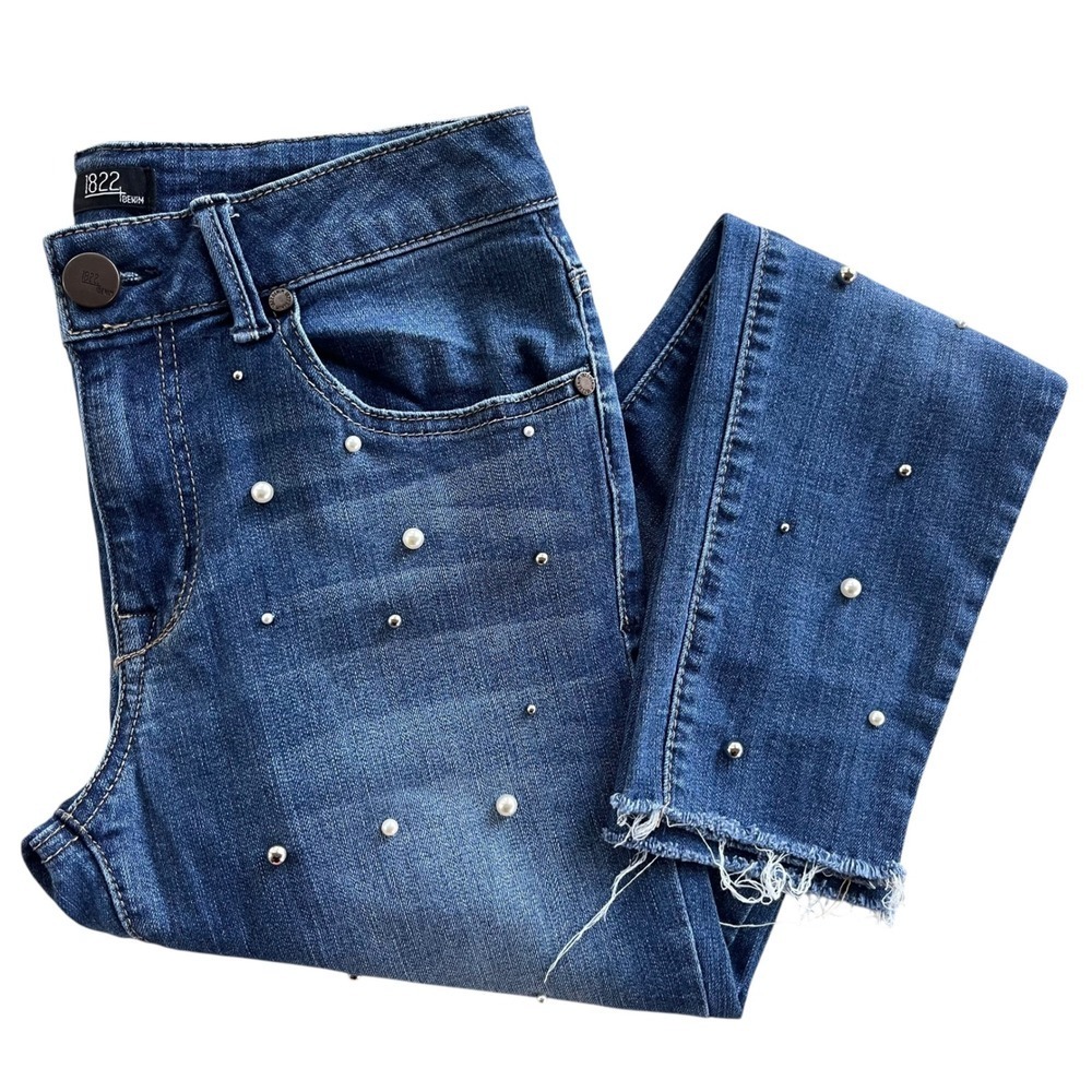 Embellished Blue Jeans